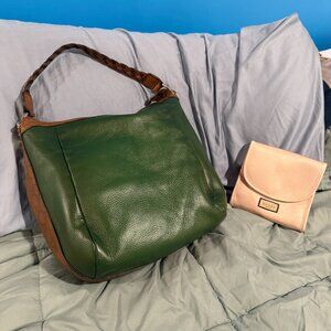 Gucci Pebbled Leather Shoulder Bag